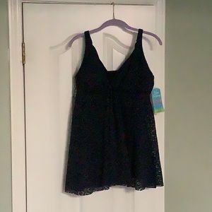 Swim solutions bathing suit NWT